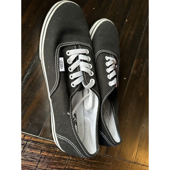 Black Vans Sneakers - M 7.5/W 9 - Picture 2 of 5